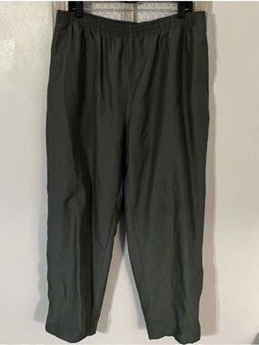 Men's Elastic Waist Pull-On Pants - Dark Olive